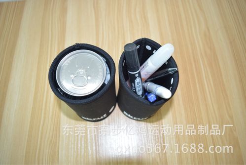 5mm粘底可乐杯套/潜水料易拉罐套/保温连底