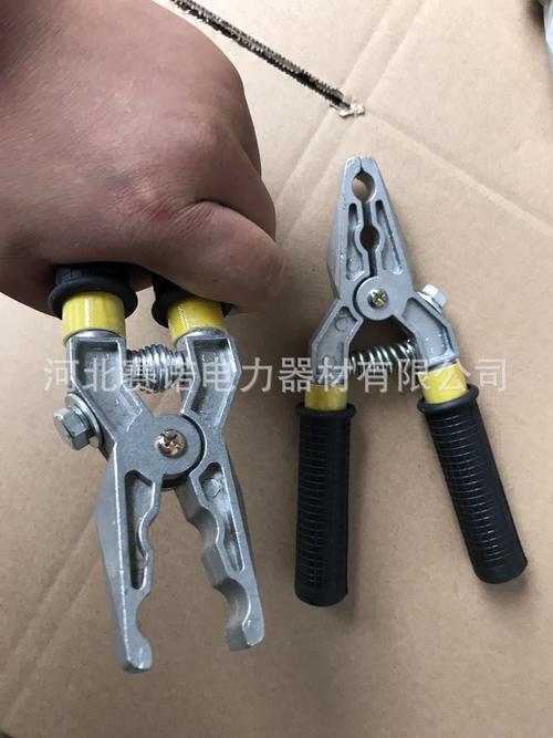接地钳子 个人保安线用接地钳 手钳 压力型手钳 汽车打火线用钳子